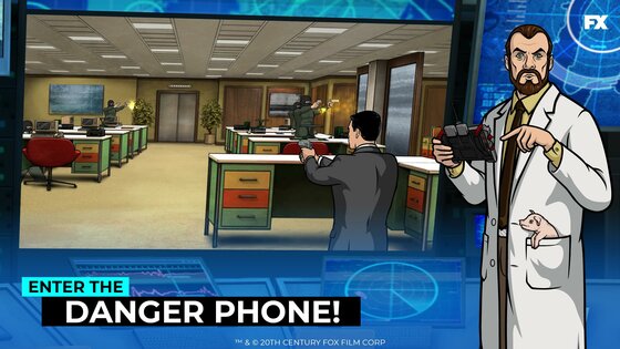 Archer: Danger Phone 1.12.0. Скриншот 3