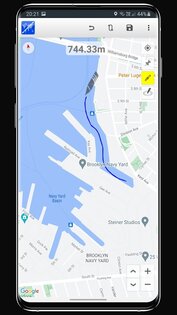 Distance Calculator – измерение расстояния по карте 1.63. Скриншот 2