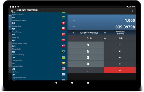 Конвертер всех валют 5.1.3. Скриншот 19