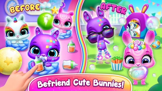 Bunnsies – Happy Pet World 1.6.159. Скриншот 5