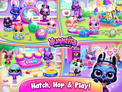 Bunnsies – Happy Pet World 1.6.159. Скриншот 11