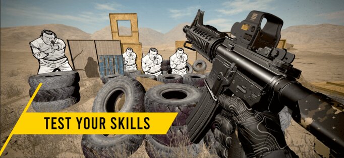 GUNSIM – 3D FPS Shooting Guns 0.8.116. Скриншот 2