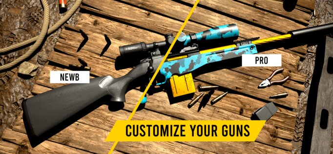 GUNSIM – 3D FPS Shooting Guns 0.8.114. Скриншот 3