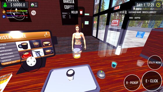 Barista Simulator 0.5.6. Скриншот 2