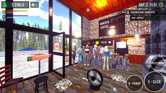 Barista Simulator 0.5.6. Скриншот 3