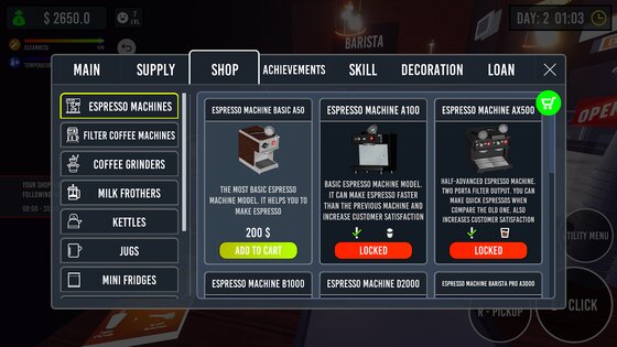Barista Simulator 0.5.6. Скриншот 5