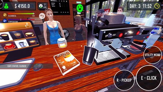 Barista Simulator 0.5.6. Скриншот 6