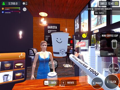 Barista Simulator 0.5.6. Скриншот 11