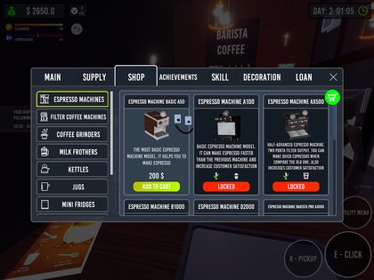 Barista Simulator 0.5.6. Скриншот 12