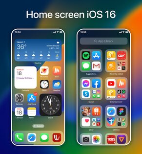 Launcher iOS 17 – iLauncher 2.1.2. Скриншот 11