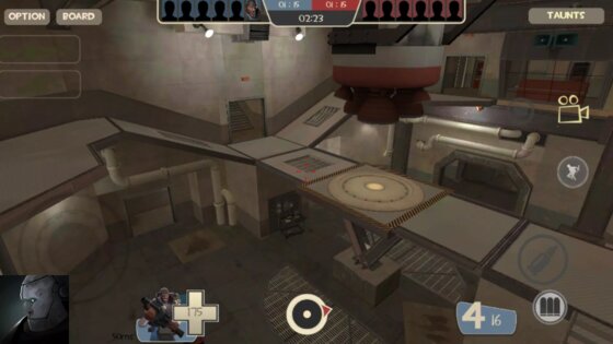 Team Fortaleza 2 Mobile 2.5.1. Скриншот 1