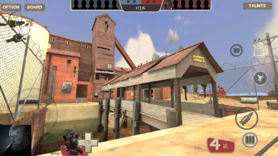 Team Fortaleza 2 Mobile 2.5.1. Скриншот 2