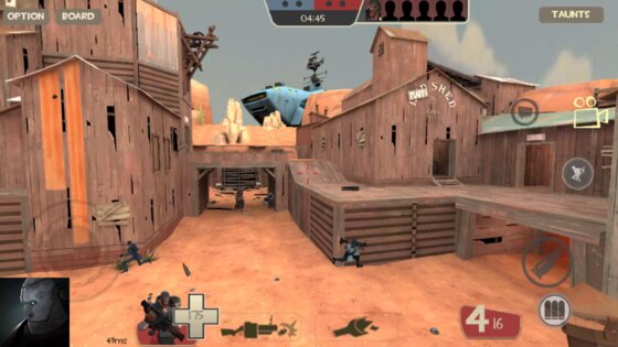 Team Fortaleza 2 Mobile 2.5.1. Скриншот 3