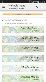 All-In-One Offline Maps 3.15. Скриншот 3