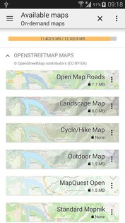 All-In-One Offline Maps 3.15c. Скриншот 3