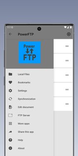 PowerFTP – FTP-клиент и сервер 2.0.2. Скриншот 1