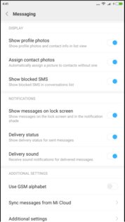 Xiaomi Сообщения 14.0.0.22. Скриншот 1