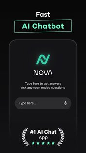 Nova – ChatGPT AI Chatbot 3.7.0. Скриншот 1