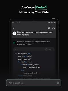 Nova – ChatGPT AI Chatbot 3.8.23. Скриншот 17