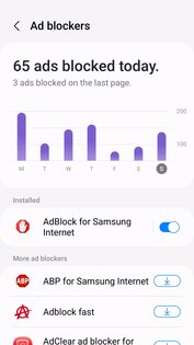Samsung Internet Browser 28.0.0.59. Скриншот 3