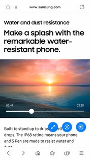 Samsung Internet Browser 21.0.3.6. Скриншот 4