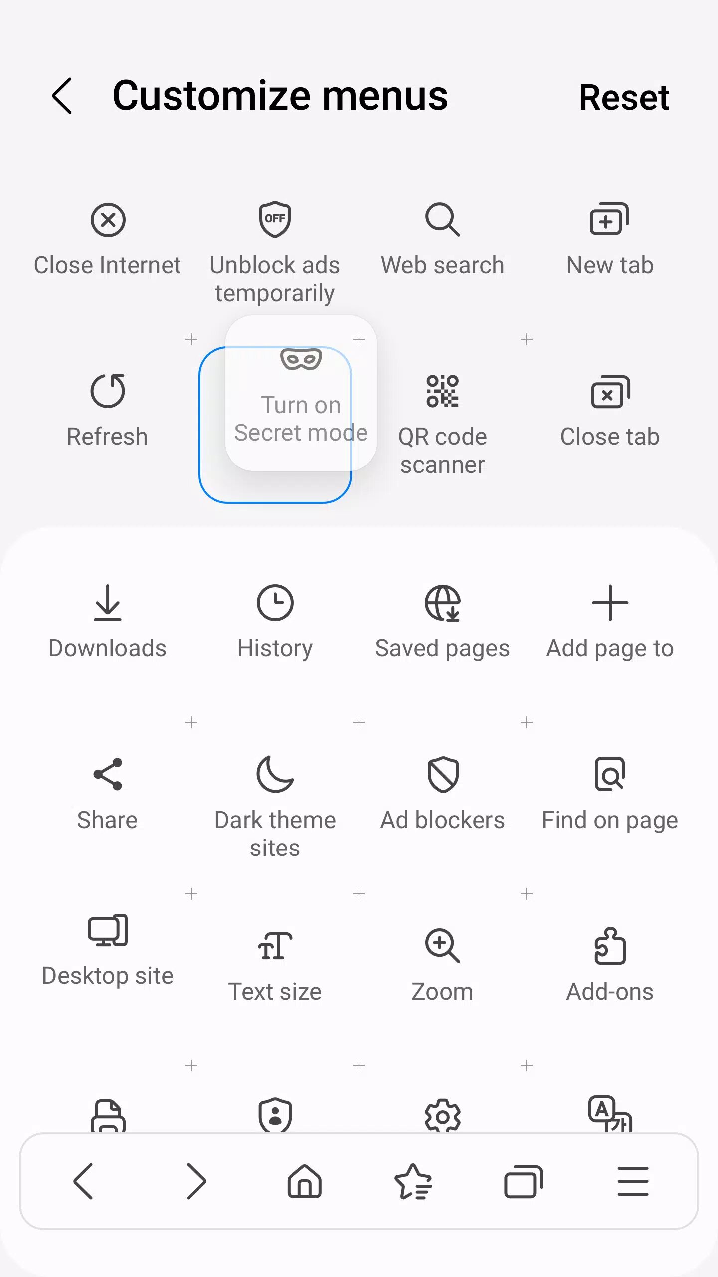 Скачать Samsung Internet Browser 25.0.1.3 для Android