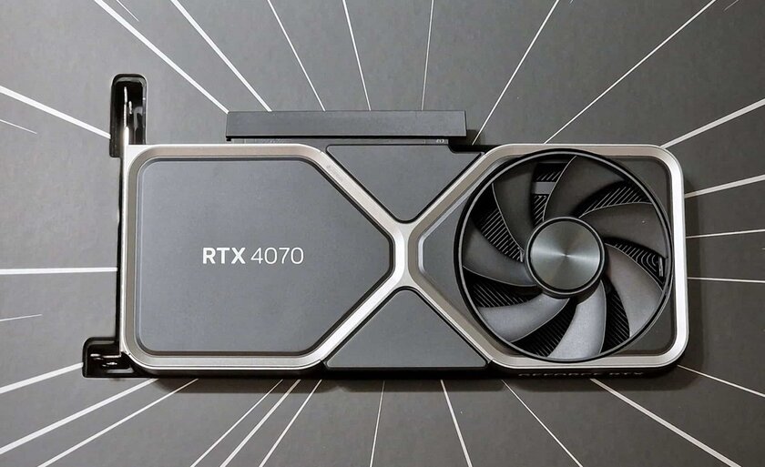 NVIDIA RTX 4070 превосходит RTX 3080 по производительности, но лишь с DLSS 3