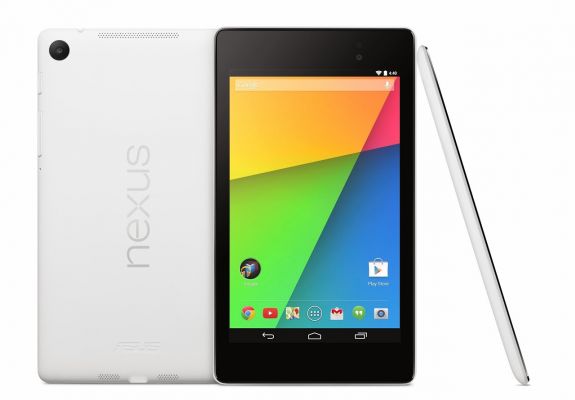 В Google Play появилась белая версия планшета Nexus 7