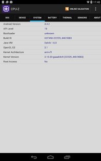 CPU-Z 1.49. Скриншот 10