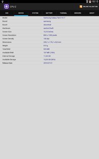 CPU-Z 1.49. Скриншот 15