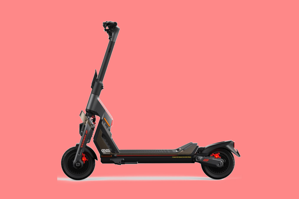Segway представила электросамокат-молнию Kickscooter GT2P с полным ...