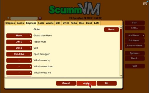 ScummVM 2.8.0. Скриншот 11