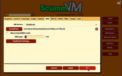 ScummVM 2.8.0. Скриншот 12