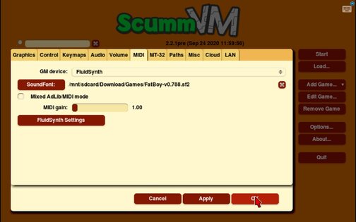 ScummVM 2.9.1. Скриншот 12