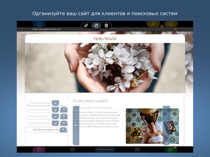 SimDif – конструктор сайтов 2.0.59. Скриншот 9