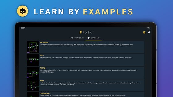 PROTO – симулятор схем 1.38.0. Скриншот 7