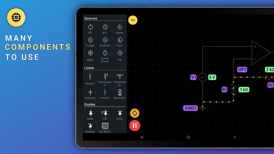 PROTO – симулятор схем 1.33.0. Скриншот 9