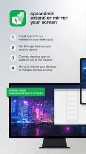 spacedesk – дополнительный экран 0.91.9. Скриншот 2