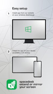 spacedesk – дополнительный экран 2.1.20. Скриншот 5