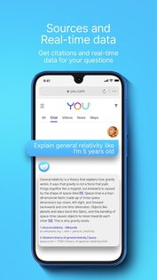 You.com – поисковый ИИ ассистент 3.15.0. Скриншот 2
