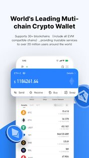 TokenPocket – DeFi криптокошелек 2.4.6. Скриншот 1