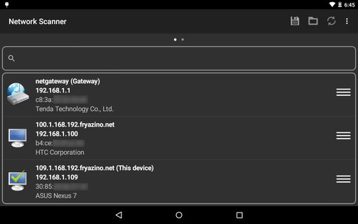 Network Scanner 2.7.5. Скриншот 9