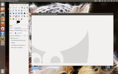 GIMP Ubuntu. Скриншот 1