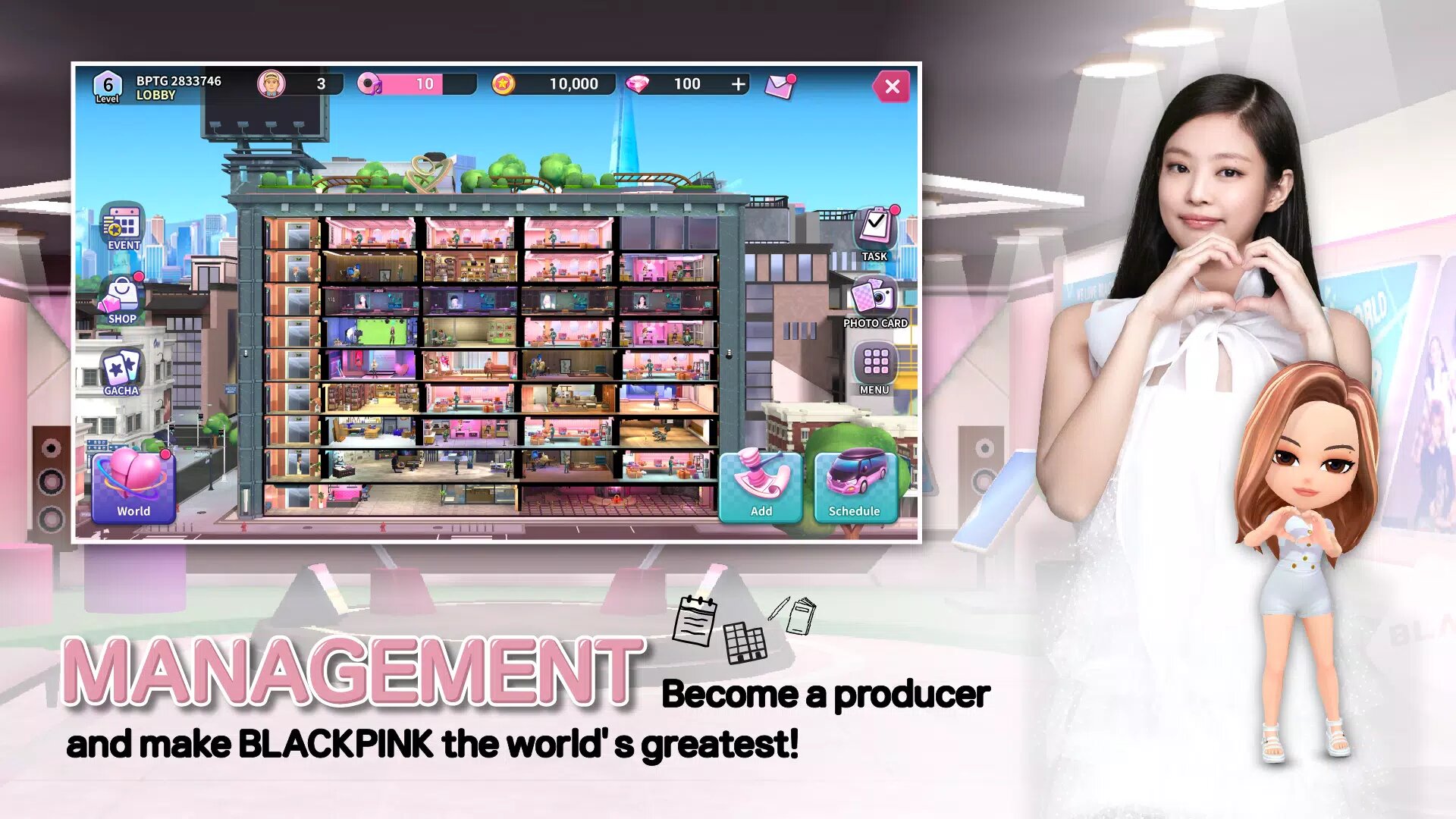 Скачать Blackpink: The Game 1.06.109 для Android, iPhone / iPad