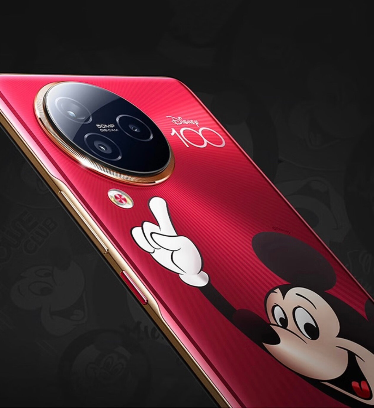 Xiaomi выпустила смартфон в честь 100-летия Disney — с огромным Микки  Маусом и наклейками