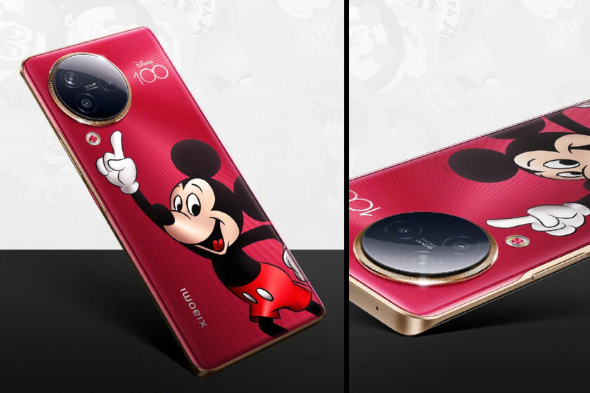 Xiaomi выпустила смартфон в честь 100-летия Disney — с огромным Микки Маусом и наклейками