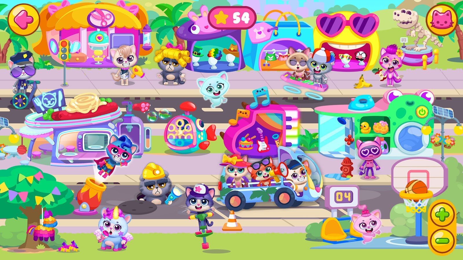 Скачать Little Kitty Town 1.3.86 для Android