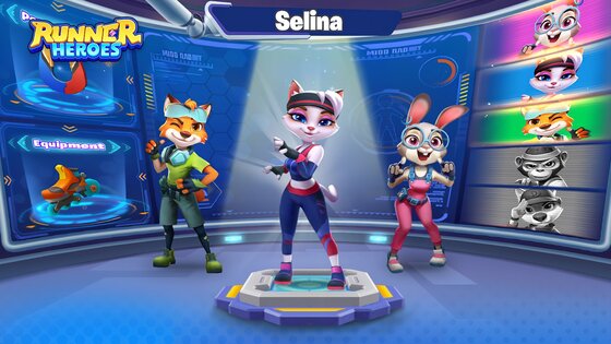 Runner Heroes 1.6.6. Скриншот 9