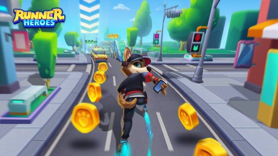 Runner Heroes 1.6.6. Скриншот 23