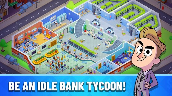 Idle Bank Tycoon 1.59.1. Скриншот 5